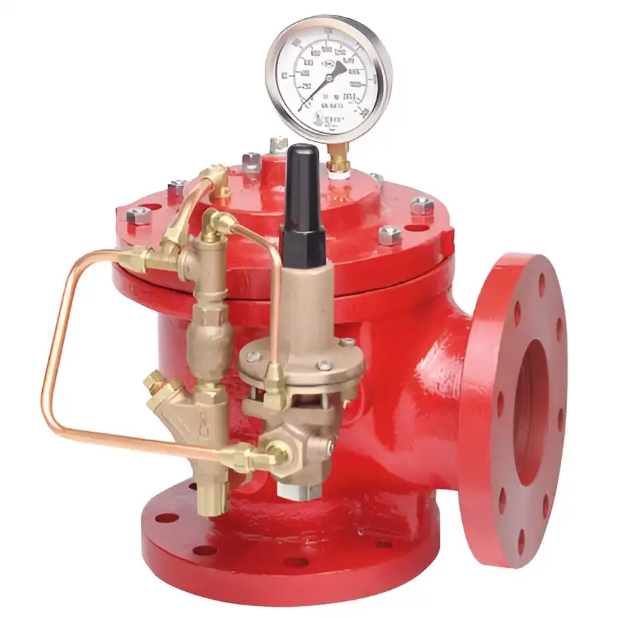 DOROT (OCV) model: 108FCA Fire Pump Pressure Relief Valve - UL/FM - Zensitec